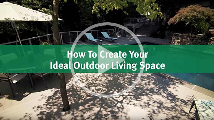 Video about Outdoor Living Space created by T.W. Ellis