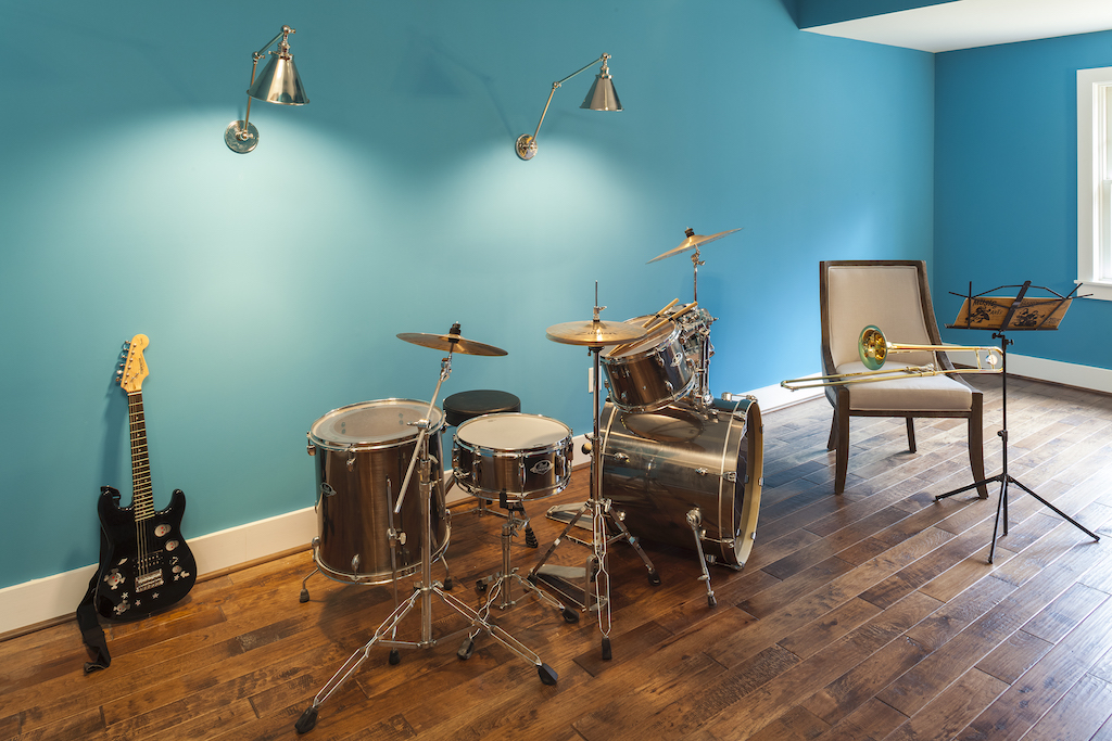 Creating a music room such as this is one of the best renovation ideas to wrap up the year