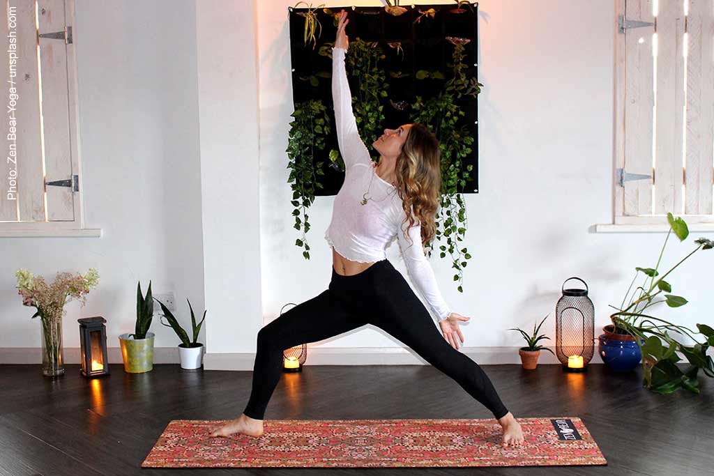 A yoga room in your home is the perfect relaxation station