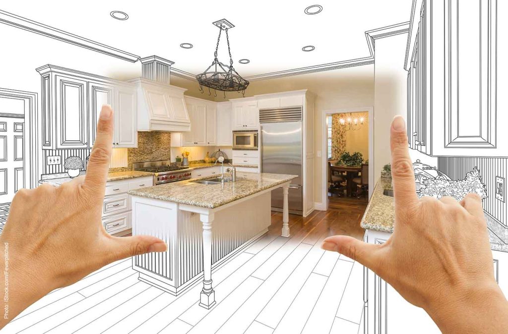 Imagining a successful kitchen remodeling project